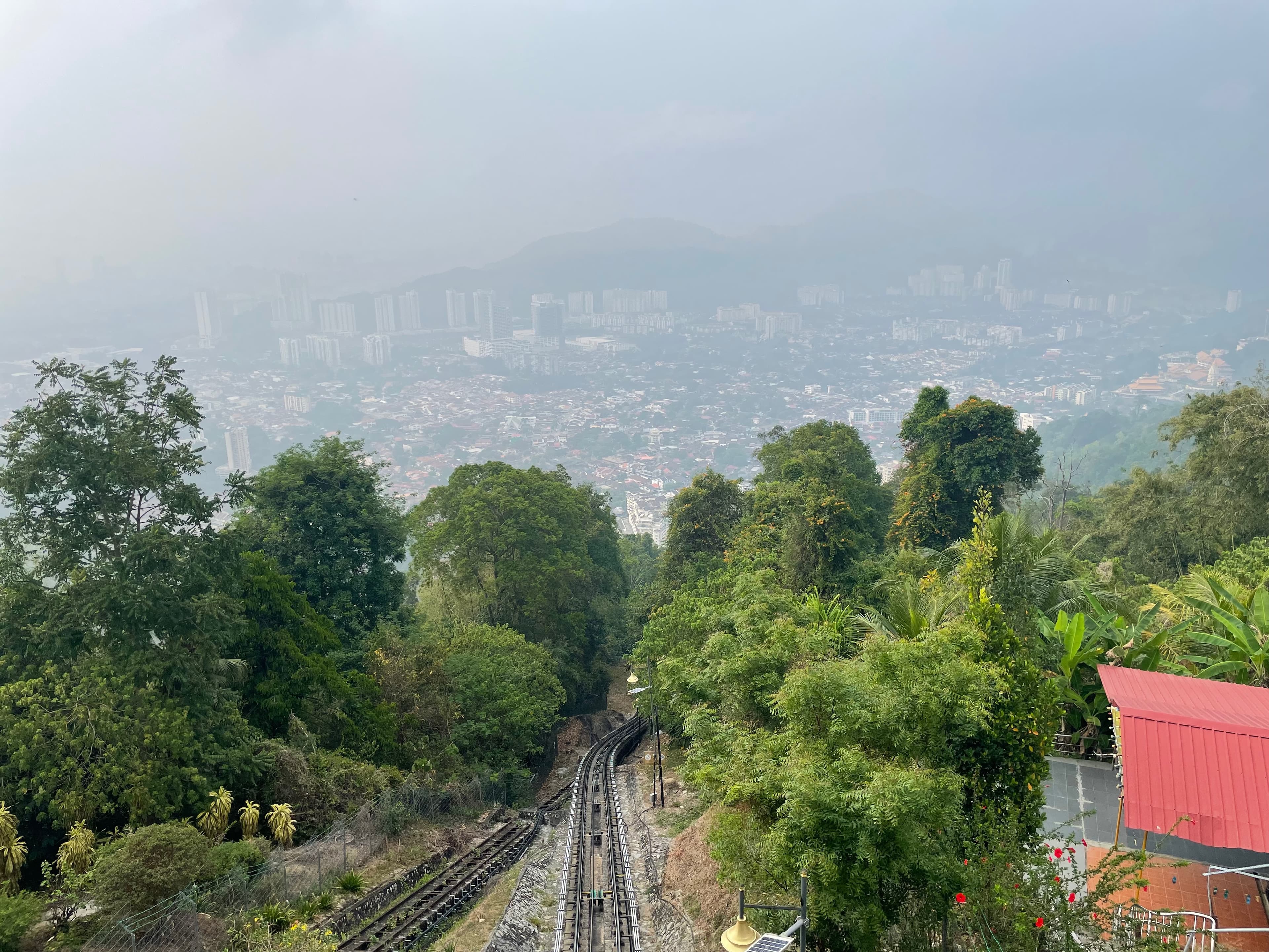 Penang Hill Funicular Railway Track