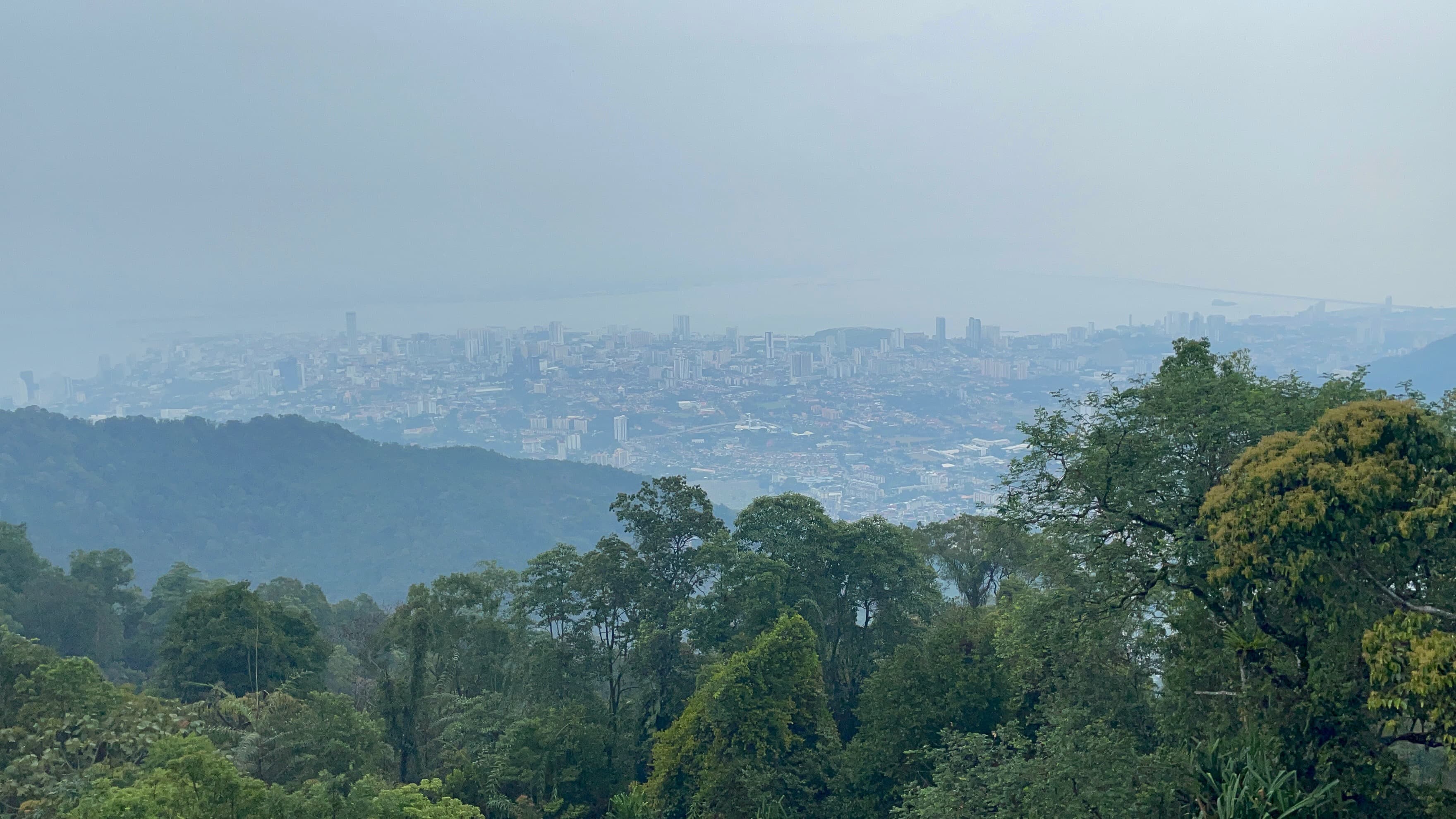 View from Penang Hill